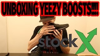 UNBOXING YEEZYS FROM STOCKX [upl. by Pacificas]