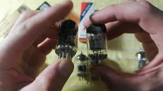 Tube Talk  New Sensor Corp Russian made ECC8312AX7 Electro HarmonixTungSolSovtek etc [upl. by Molloy]