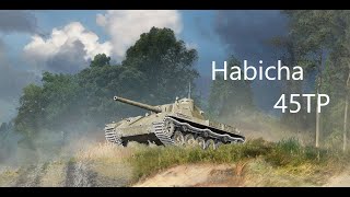 45TP Habicha HT 51k combined damage カセリーヌ峠 154 【wot console ps5】 [upl. by Sekoorb476]