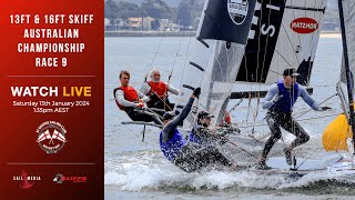 13ft and 16ft Skiff Australian Championships RACE 9 [upl. by Fishbein350]