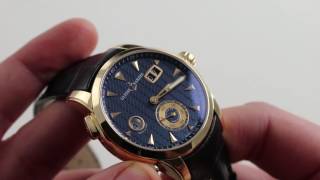 Ulysse Nardin Classic Dual Time LE 3346126LE93 Luxury Watch Review [upl. by Farly]