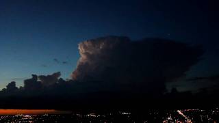 Tampa Florida Lightning Storm at Dusk [upl. by Samaj268]