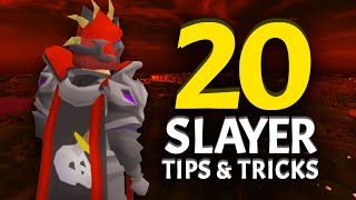 20 Slayer Tips amp Tricks for OSRS [upl. by Deibel]