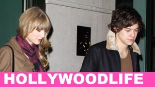 Taylor Swift amp Harry Styles Make Out  New Years Eve In Times Square [upl. by Ymrots]