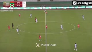 Burkina Faso Vs Burundi 41 All Goals Analysis Africa Cup Of Nations Qualification Highlights [upl. by Rammaj]