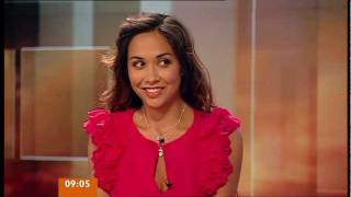 Myleene Klass  Legs  Peep Toe Heels  01Oct08 [upl. by Shoshana276]