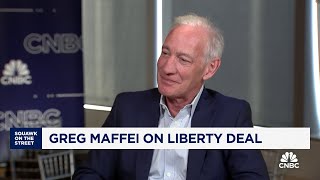 Liberty Medias Greg Maffei on stepping down as CEO spinning off of assets [upl. by Nilahs]