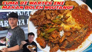 BANYAK YG NGUTANG MAKAN DI WARTEG INI GARA2 KONTEN VIRAL DI TIKTOK [upl. by Fraya622]