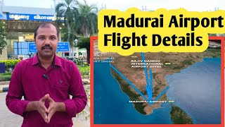 Madurai Airport flight details Tamil Madurai AirportFlight Travel [upl. by Lamson]