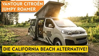 Vantour Citroën Jumpy Roamer  die Alternative zum California Beach [upl. by Haididej]