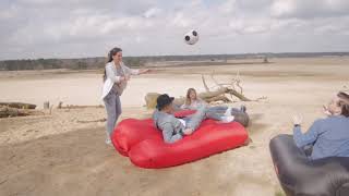 Lamzac® Air Inflated Lounge Beds by Fatboy [upl. by Eniahs]