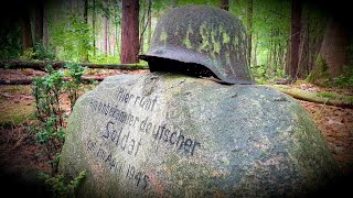 Grab eines unbekannten Soldaten im Osthavelland  Grave of an unknown soldier [upl. by Henryson]