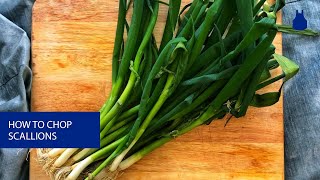 How To Chop Scallions [upl. by Devona970]