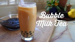 How to Make Bubble Boba Milk Tea [upl. by Nallek168]