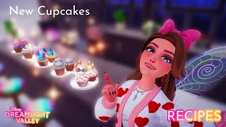 Cooking the new Cupcakes  Recipes  Disney Dreamlight Valley [upl. by Lavelle]