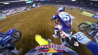 GoPro Ken Roczen Main Event 2015 Monster Energy Supercross from Arlington [upl. by Mya]