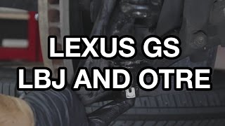 19982005 Lexus GS Lower Ball Joint and Outer Tie Rod End Replacement [upl. by Ennaoj133]