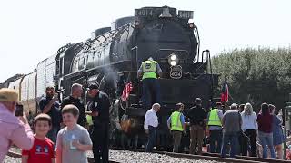 Big Boy steam locomotive visits West Central Texas on 10state tour [upl. by Decrem]