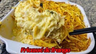 FRICASSÉ DE FRANGO CREMOSO [upl. by Zinnes]