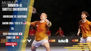 Aaron Chia 🇲🇾Teo Ee Yi 🇲🇾 Vs Yuta Watanabe 🇯🇵Tang CM 🇭🇰  Shuttle Showdown [upl. by Nye]