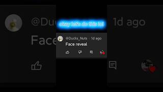 FACE REVEAL 🔥🔥🔥roblox game facereveal omeganugget Games [upl. by Nosyarg]