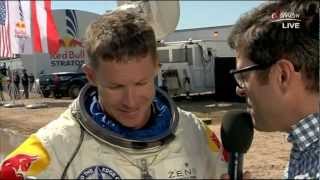 Felix Baumgartner Red Bull Stratos German Part 2 [upl. by Rozella]