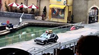 Lightning McQueen on Lights Motors Action Extreme Stunt Show at Disneys Hollywood Studios [upl. by Ches673]