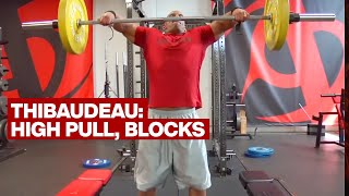 Snatch High Pull from Blocks [upl. by Hyde]