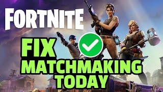 Matchmaking Error Fortnite FIX ✅ Matchmaking Error 1  Fortnite Matchmaking Error 1 [upl. by Eilegna]