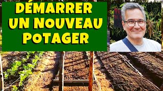 Démarrer un nouveau potager sur un sol pauvre et en pente [upl. by Arihas]