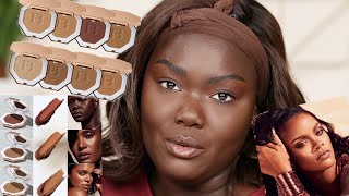 I Tried the New Fenty Beauty Bronzers  Nyma Tang [upl. by Caesaria297]