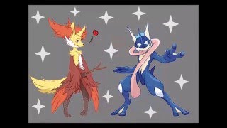 Greninja y Delphox [upl. by Grochow]