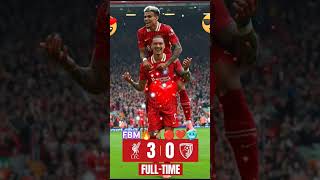 Liverpool vs Bournemouth 30 Highlights GoalsDiaz Goal🔴😍shorts liverpool premierleague salah [upl. by Naniac]