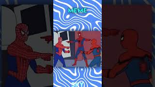 Spiderman Pointing Meme Recreated In SpiderMan Across the SpiderVerse 😱 shorts memes [upl. by Valenza]