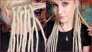 Dreadlock Maintenance  Dread Extension [upl. by Ainuj]