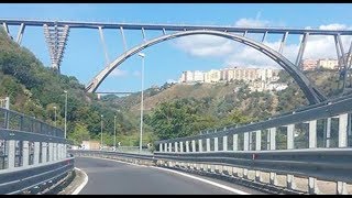 Ponteggio a sbalzo sul viadotto Bisantis [upl. by Suiratnod]