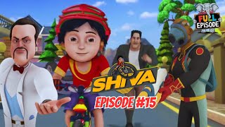 Roboman का आतंक  Shiva  शिवा  Full Episode 15 [upl. by Annahpos]