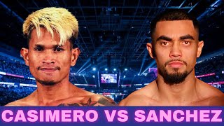 JOHN RIEL CASIMERO VS SAUL SANCHEZ FIGHT [upl. by Nobe]