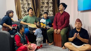 DASHAIN VLOG 2080 BROTHERS BOND PRAKASH SAPUTDEVENDRA BABLUSUNIL BK [upl. by Auqcinahs]