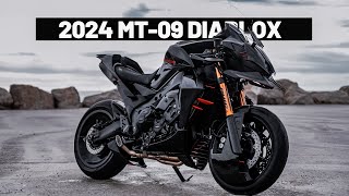 2024 YAMAHA MT09 DIABLOX PUIG INTRODUCED [upl. by Accem761]