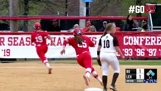 Highlights Softball vs Lehigh 5102019 [upl. by Busch404]