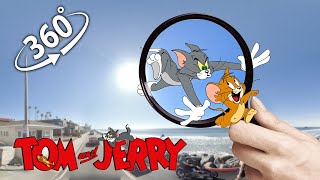 Find Tom amp Jerry  challenge 360 video [upl. by Ahsenra37]