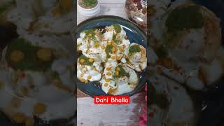 Dahi Bhalla recipefood chaatshortshortsfeedreels reelyoutubeyoutubeshorts youtubershorts [upl. by Abbe]