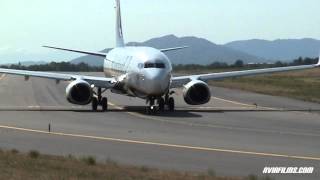 Plane Spotting airplane takeoff landing and taxi [upl. by Nnyliram]