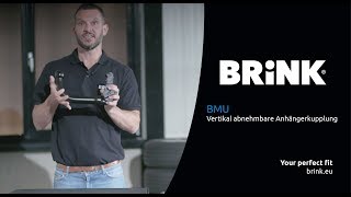 BMU  Vertikal abnehmbare Anhängerkupplung von Brink [upl. by Crocker204]