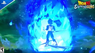 NEW Super Saiyan Blue Evolved Vegeta OFFICIAL REVEAL amp GAMEPLAY Dragon Ball Sparking Zero [upl. by Brant383]