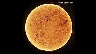 The Suns Photosphere and Chromosphere April 23 2024 astronomy sun telescope science [upl. by Etnoel]