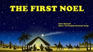 The First Noel  Boney M with Lyrics [upl. by Trevorr]