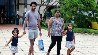 Murugappan family arrive in Biloela [upl. by Anelac]