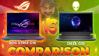 Rog Strix G16 Vs Dell G15  i5 13450HX RTX 3050  Who Wins [upl. by Acinot717]